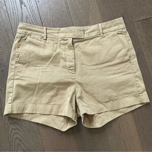 J. Crew Tan Women's Chino Shorts Size 12
